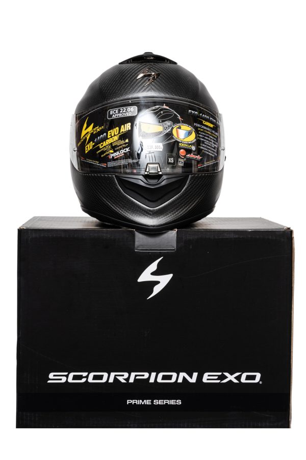 Scorpion EXO 1400 EVO Carbon AIR Solid Matt túrasport-sisak