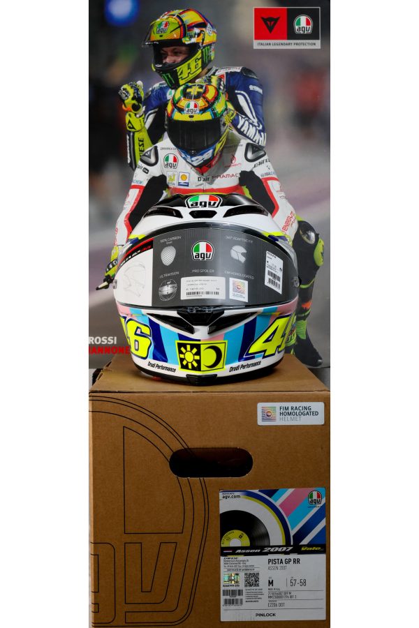 AGV PISTA GP RR Assen 2007 versenysisak