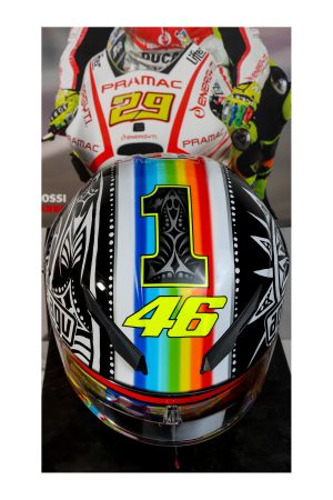 AGV PISTA GP RR Rossi World Title 2002 versenysisak
