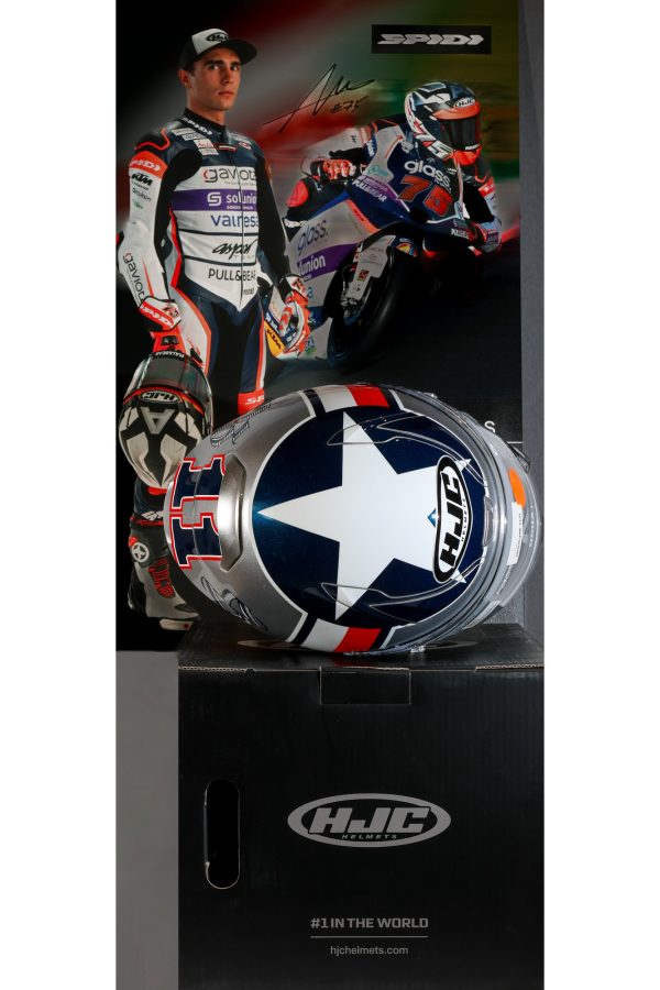 HJC RPHA 1 BEN SPIES SILVER STAR versenysisak