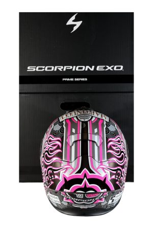 Scorpion EXO-R1 EVO Carbon Air FIM homológ Aron Canert versenysisak