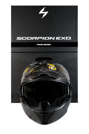 Scorpion EXO-TECH Evo CARBON Solid felnyitható sisak