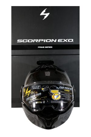 Scorpion EXO-TECH Evo CARBON Solid felnyitható sisak