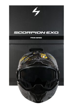 Scorpion EXO-TECH Evo CARBON Solid felnyitható sisak