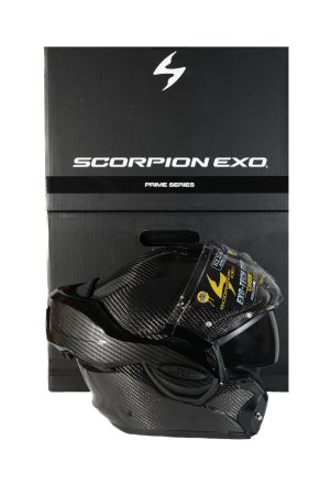 Scorpion EXO-TECH Evo CARBON Solid felnyitható sisak