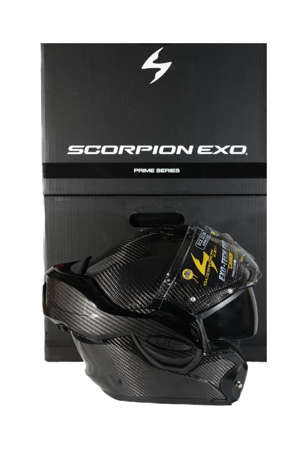 Scorpion EXO-TECH Evo CARBON Solid felnyitható sisak