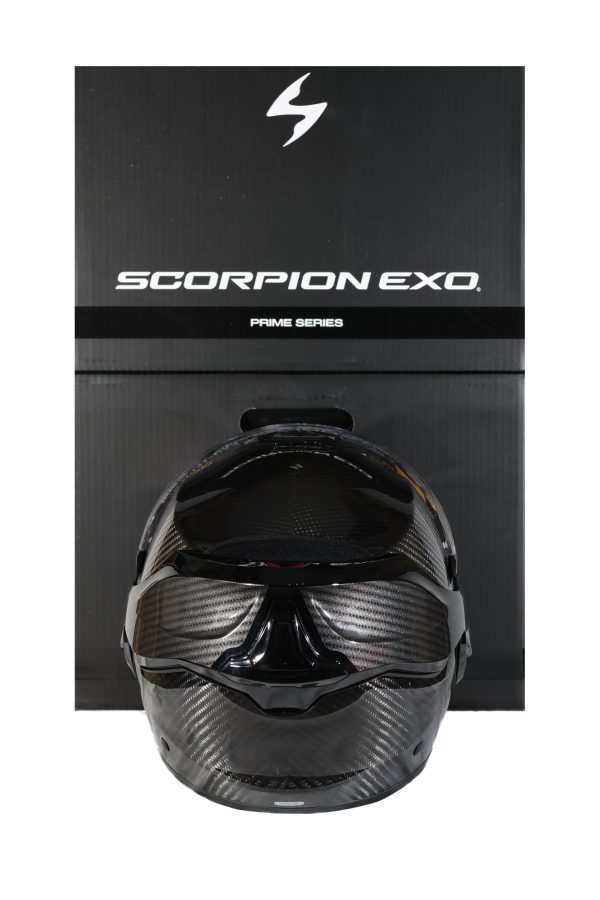 Scorpion EXO-TECH Evo CARBON Solid felnyitható sisak
