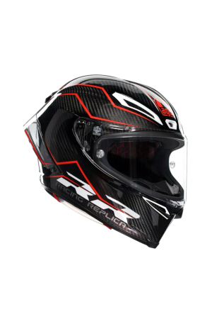 AGV PISTA GP RR Performante Carbon Red versenysisak