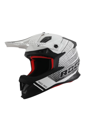 Rocc 800 fehér-fekete Motokrossz / Enduro bukósisak