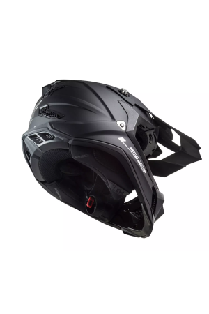 LS2 MX700 Subverter Evo II Fekete Motokrossz / Enduro bukósisak